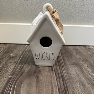 Rae Dunn 'Wicked' Birdhouse